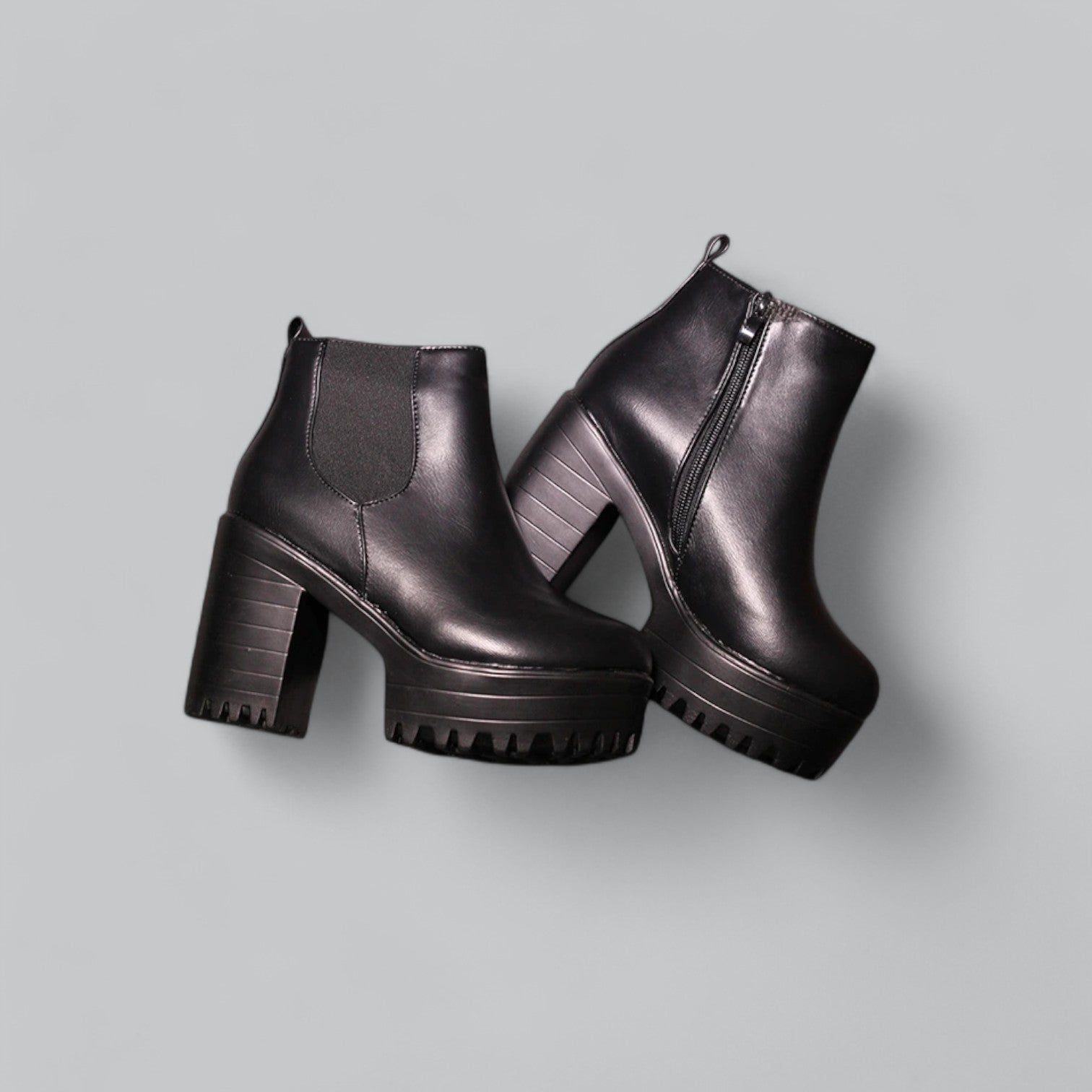 Uprise | Boot-Style Block Heels-Boots-Urban Devyne-Urban Devyne