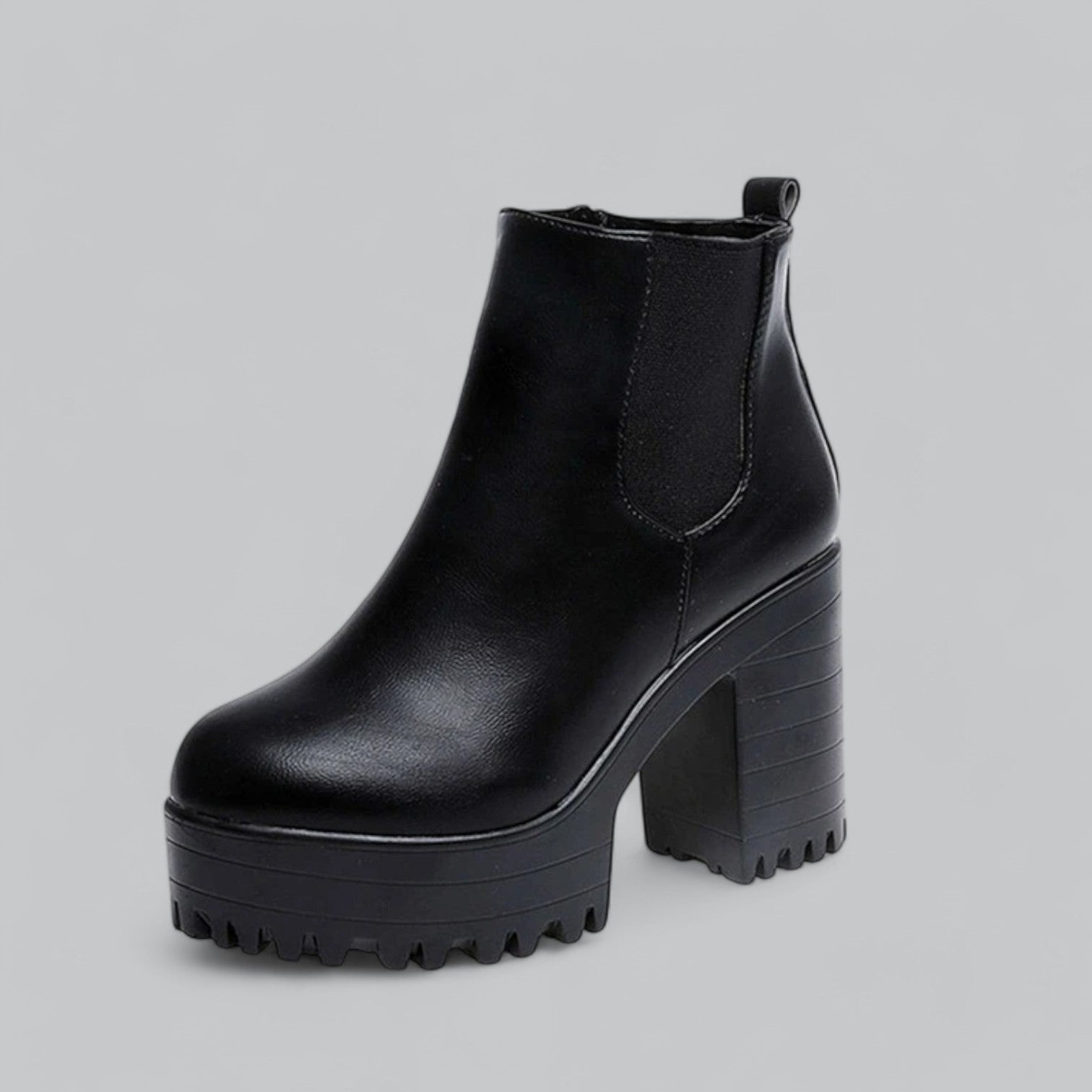 Uprise | Boot-Style Block Heels-Boots-Urban Devyne-Urban Devyne