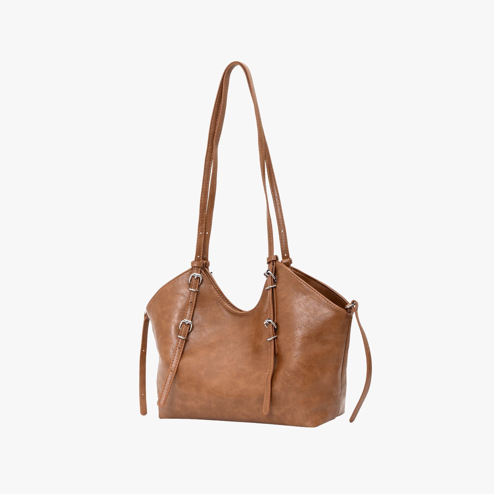 Anaya | Leather Shoulder Tote Bag-Tote Bags-Urban Devyne-Urban Devyne