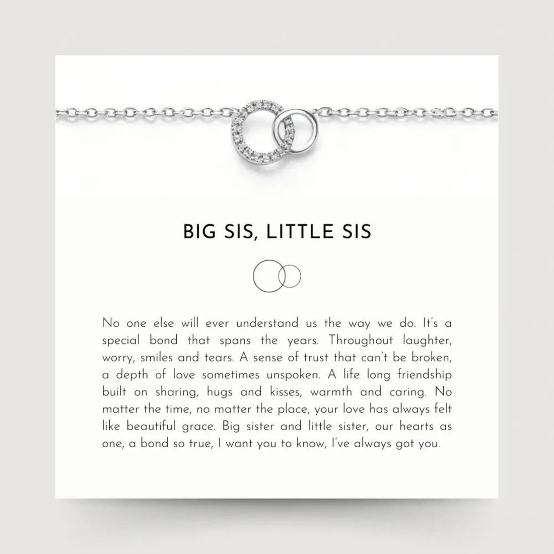 Always Us Necklace for My Sister