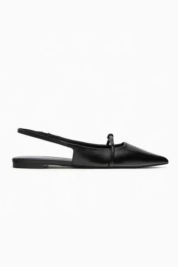 Elara | Slingback Pointed Toe Flats-Shoes-Urban Devyne-Urban Devyne