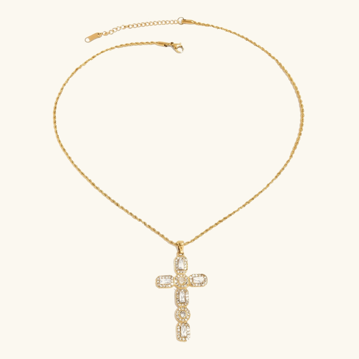 Diamond Cross Necklace