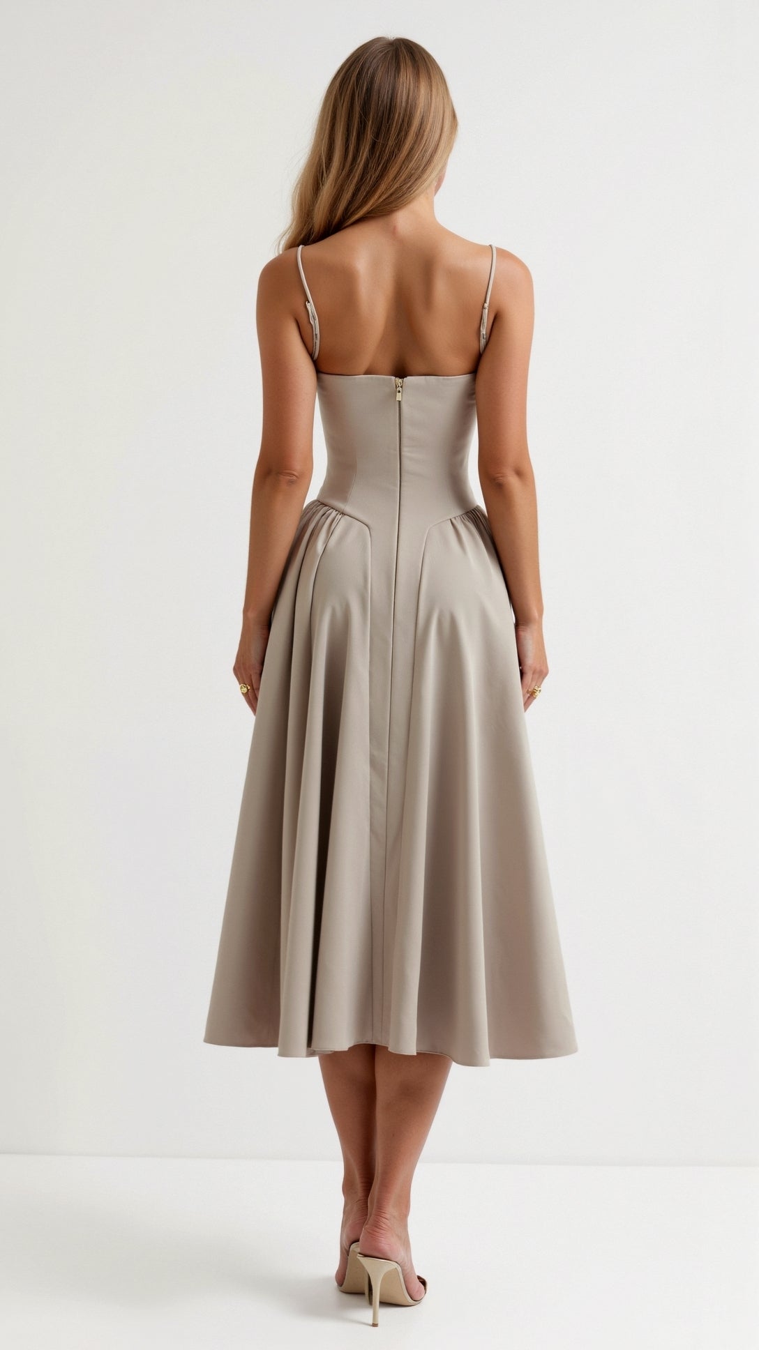 Soraya | Corset Midi Dress-Dresses-Urban Devyne-Urban Devyne