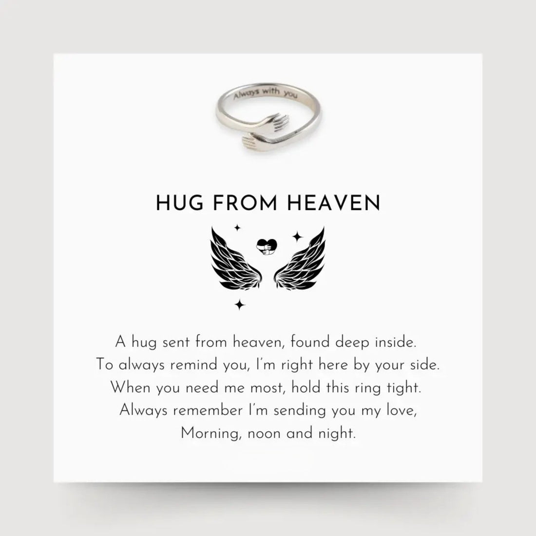 Hug Ring Wrapped in Love