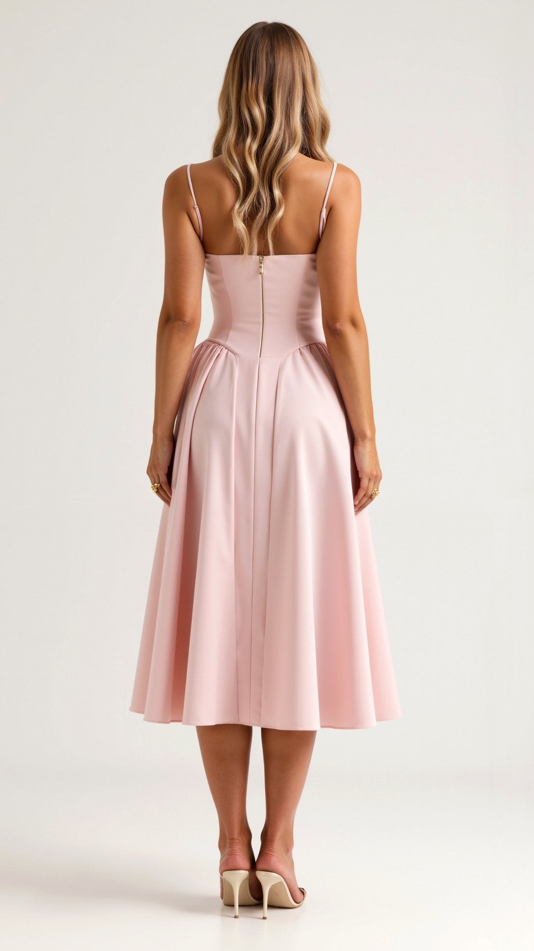 Soraya | Corset Midi Dress