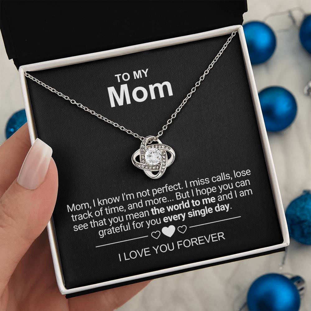 To My Mom - Messages - Love necklace
