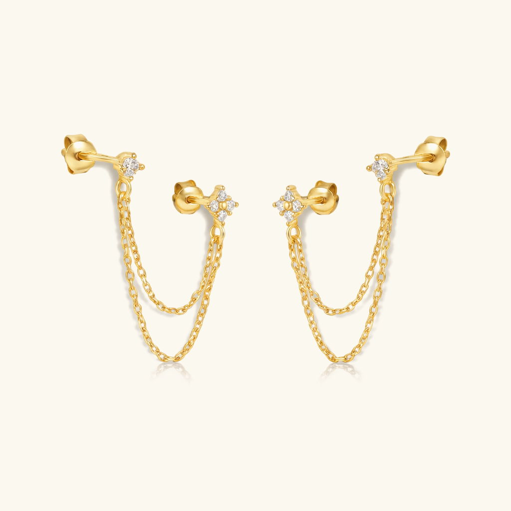 Diamond Chain Stud