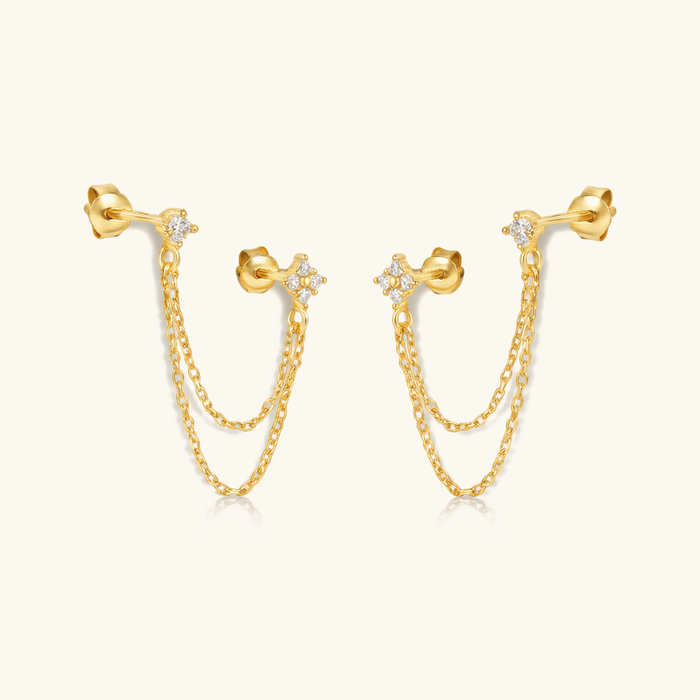 Diamond Chain Stud