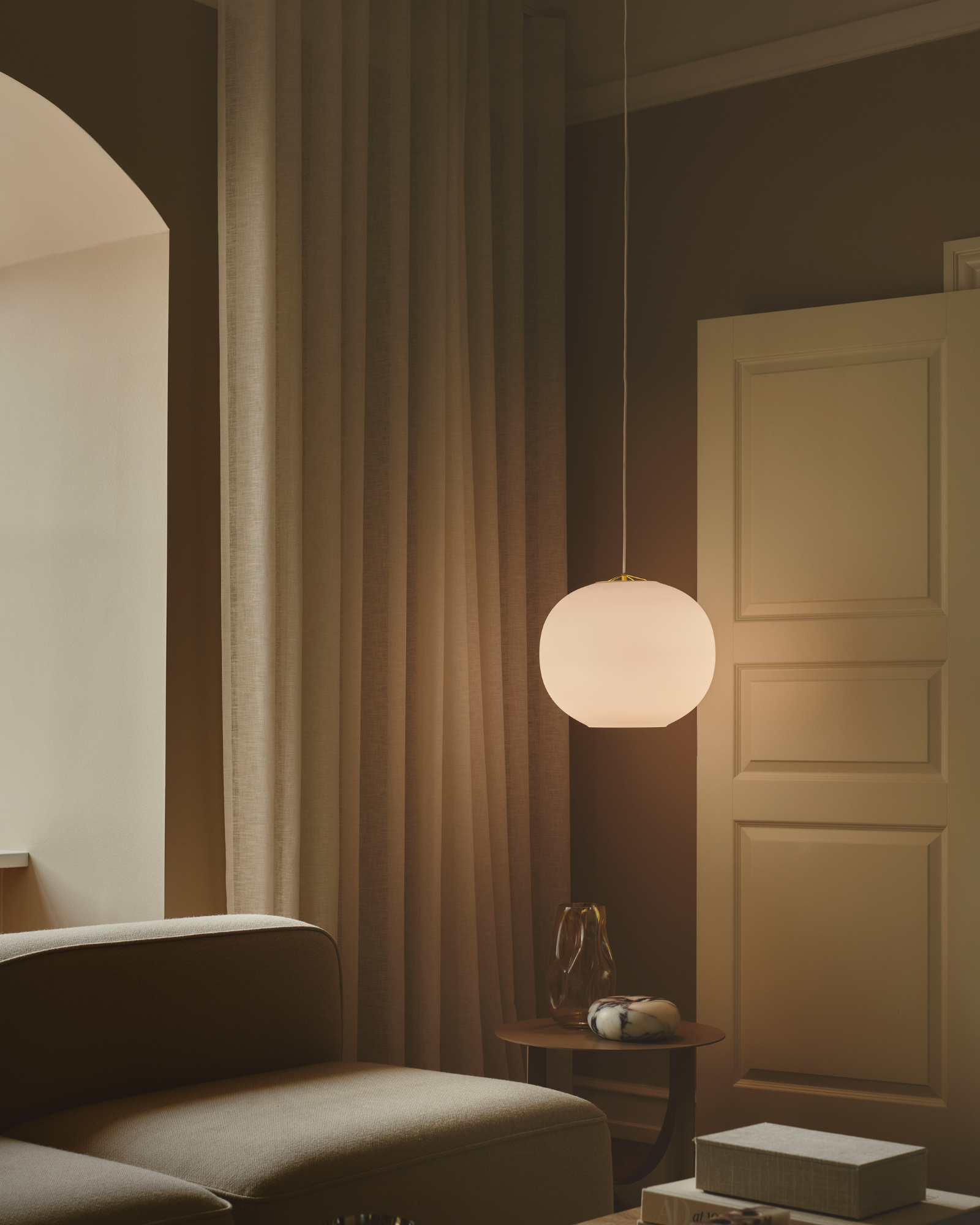 Opal Glass Pendant Light