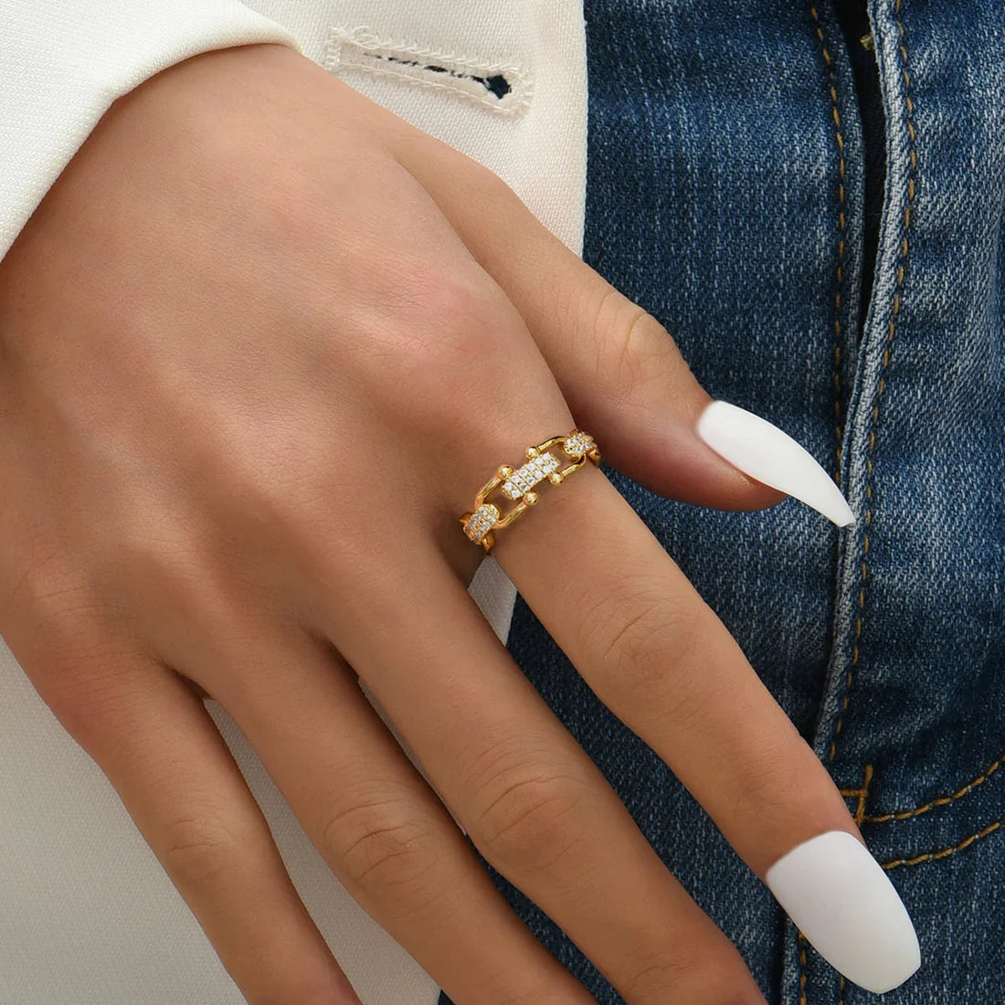 Reya Gold Ring