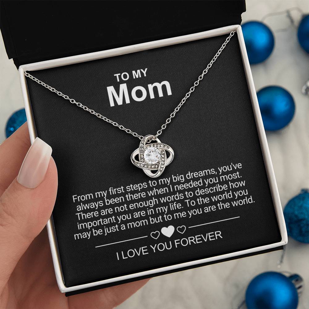 To My Mom - Messages - Love necklace