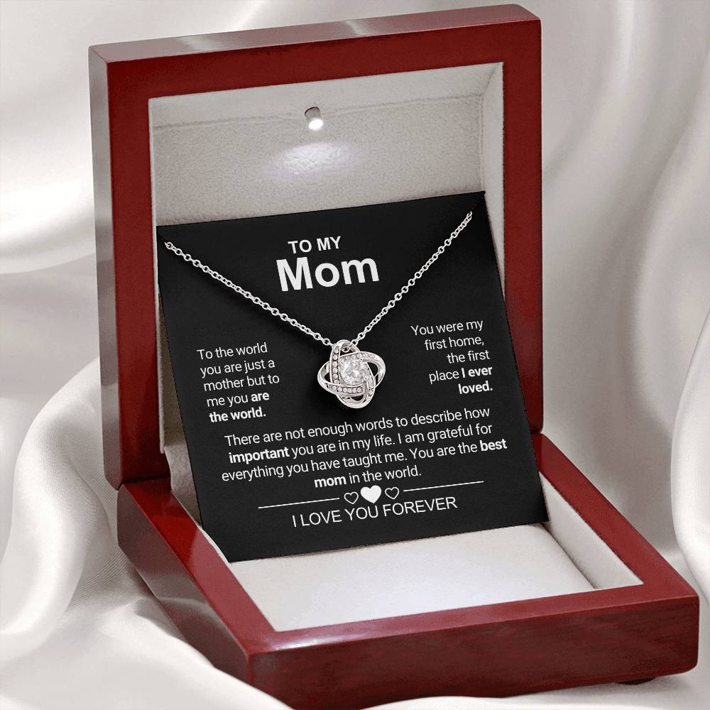 To My Mom - Messages - Love necklace