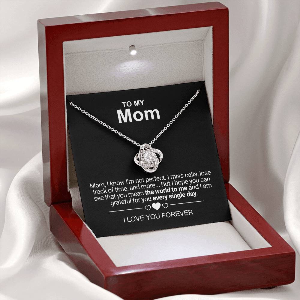 To My Mom - Messages - Love necklace