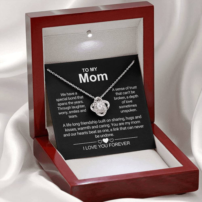 To My Mom - Messages - Love necklace