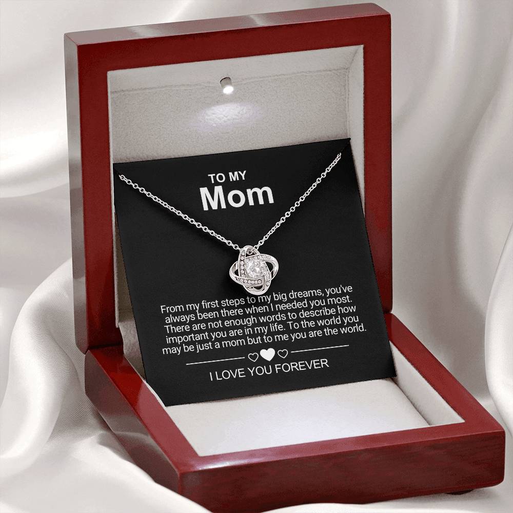 To My Mom - Messages - Love necklace