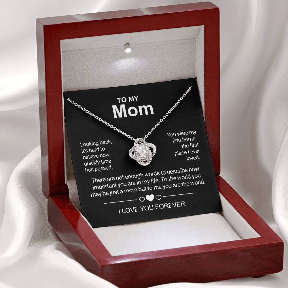 To My Mom - Messages - Love necklace