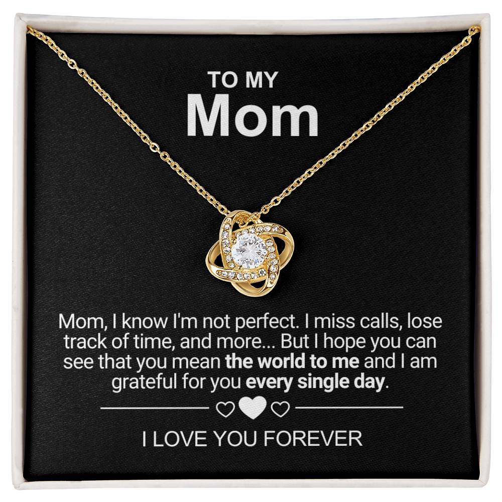 To My Mom - Messages - Love necklace