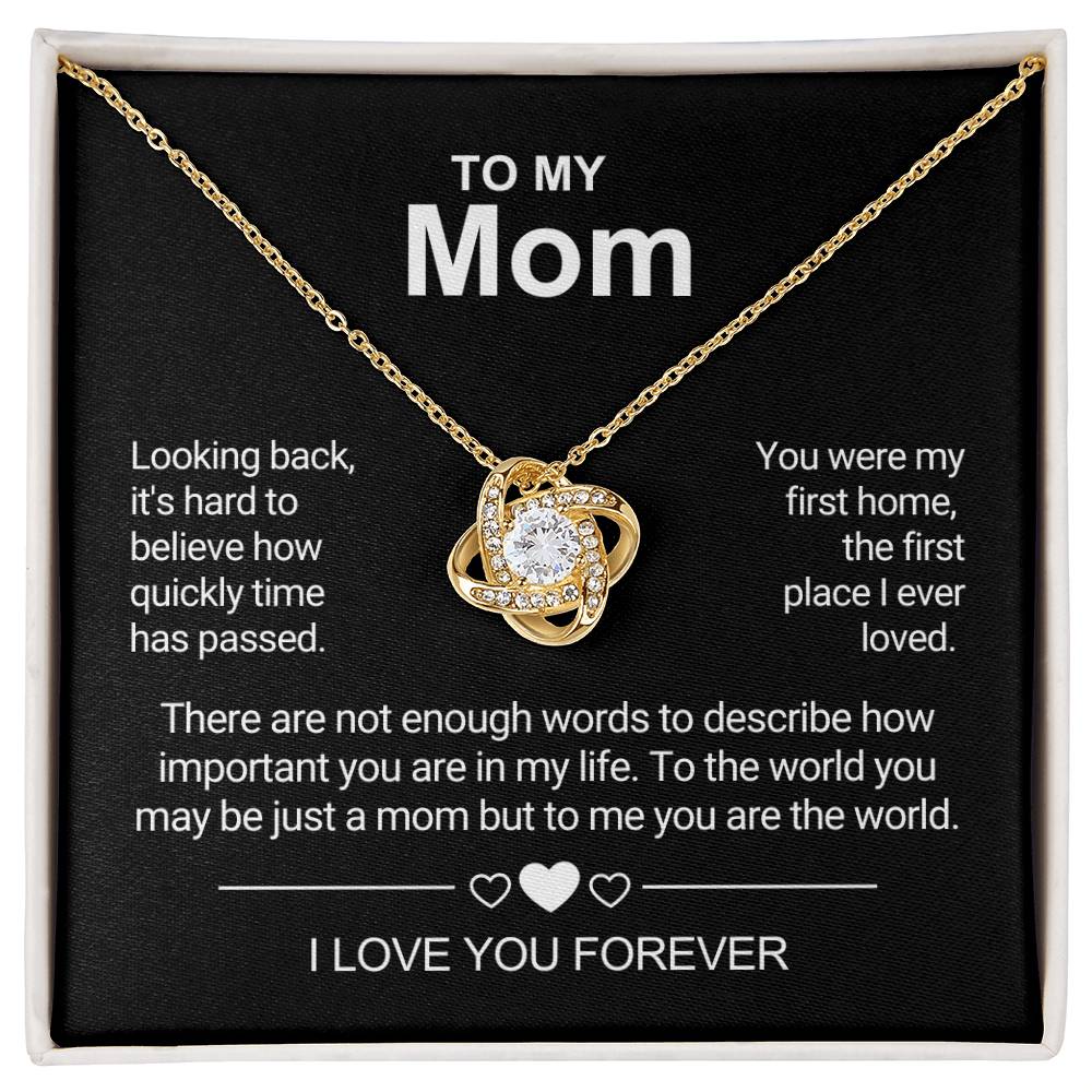 To My Mom - Messages - Love necklace
