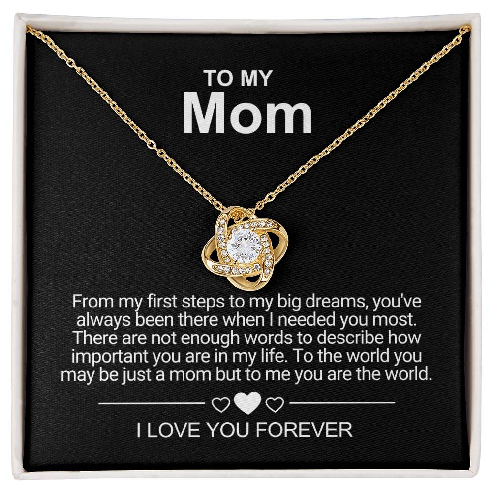 To My Mom - Messages - Love necklace