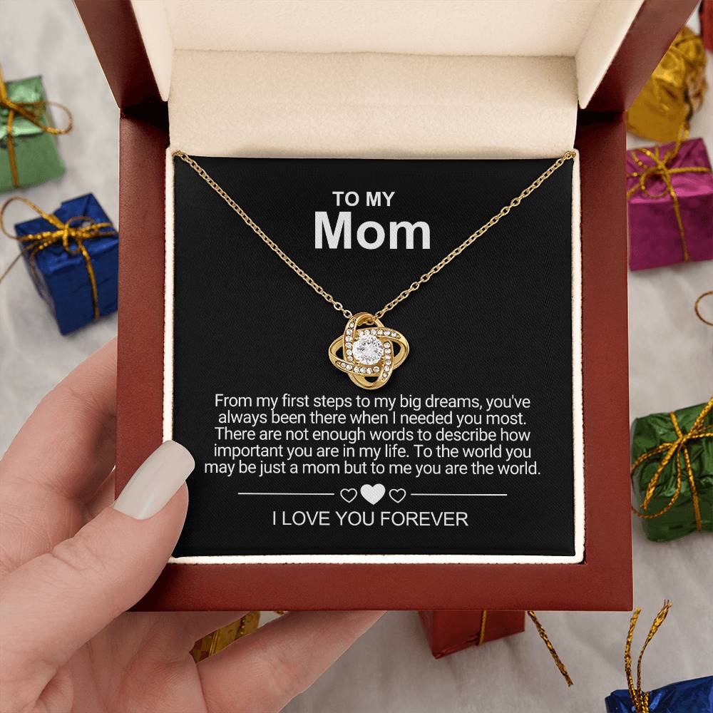 To My Mom - Messages - Love necklace