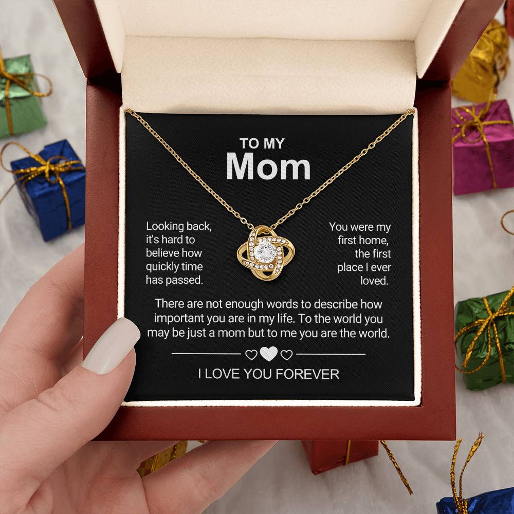 To My Mom - Messages - Love necklace