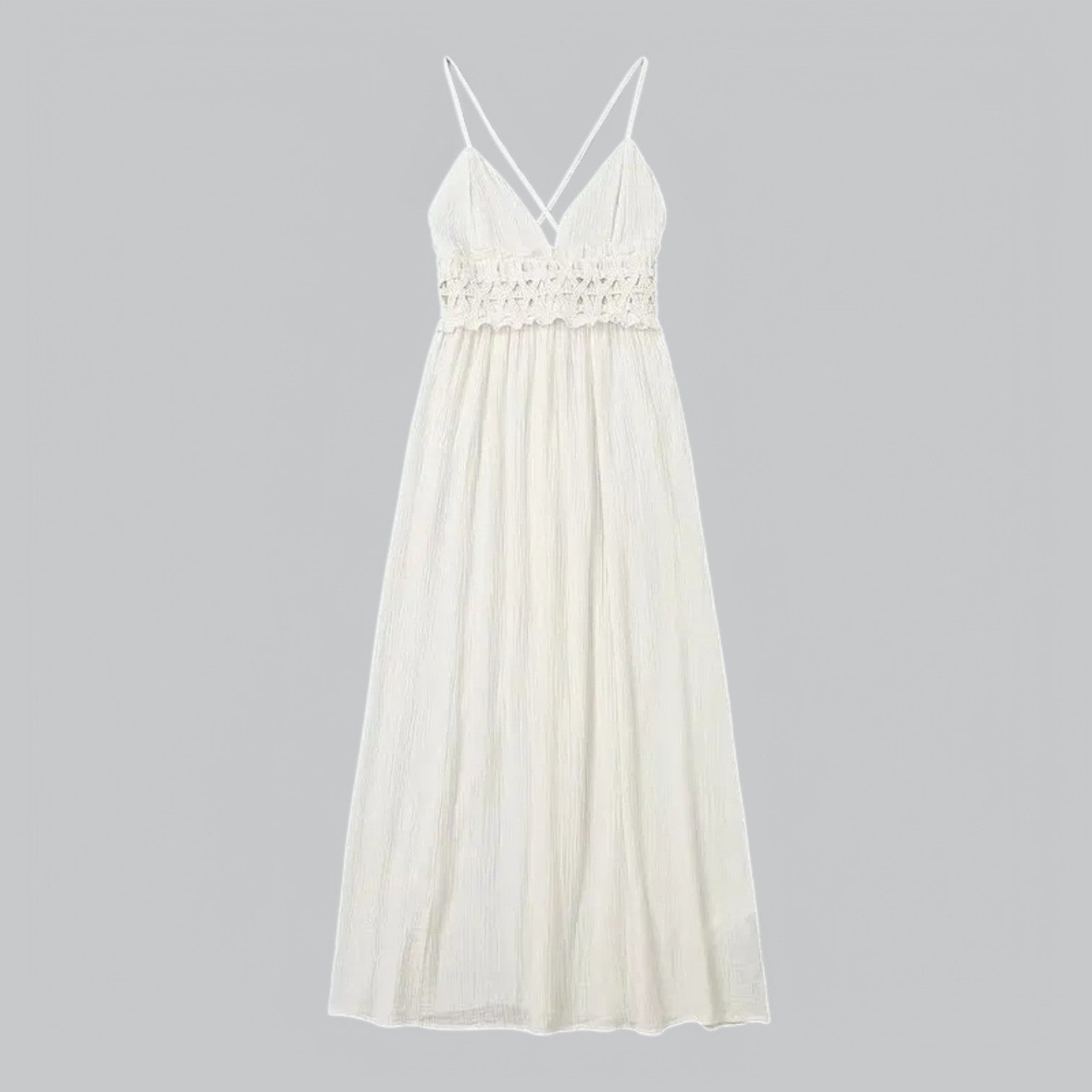 Grace | The Devyne V-Neck Backless Dress-Midi Dresses-Urban Devyne-Urban Devyne