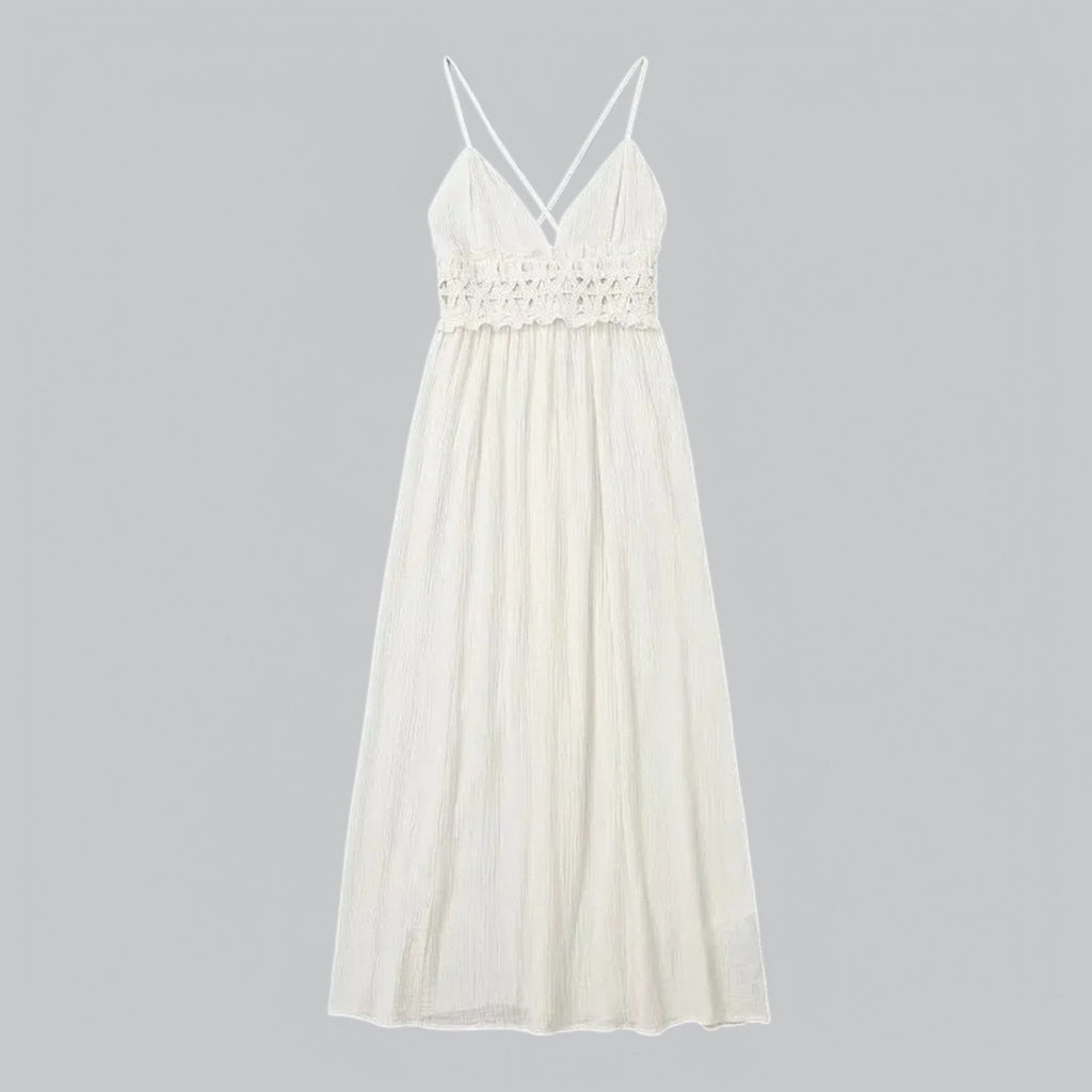 Grace | The Devyne V-Neck Backless Dress