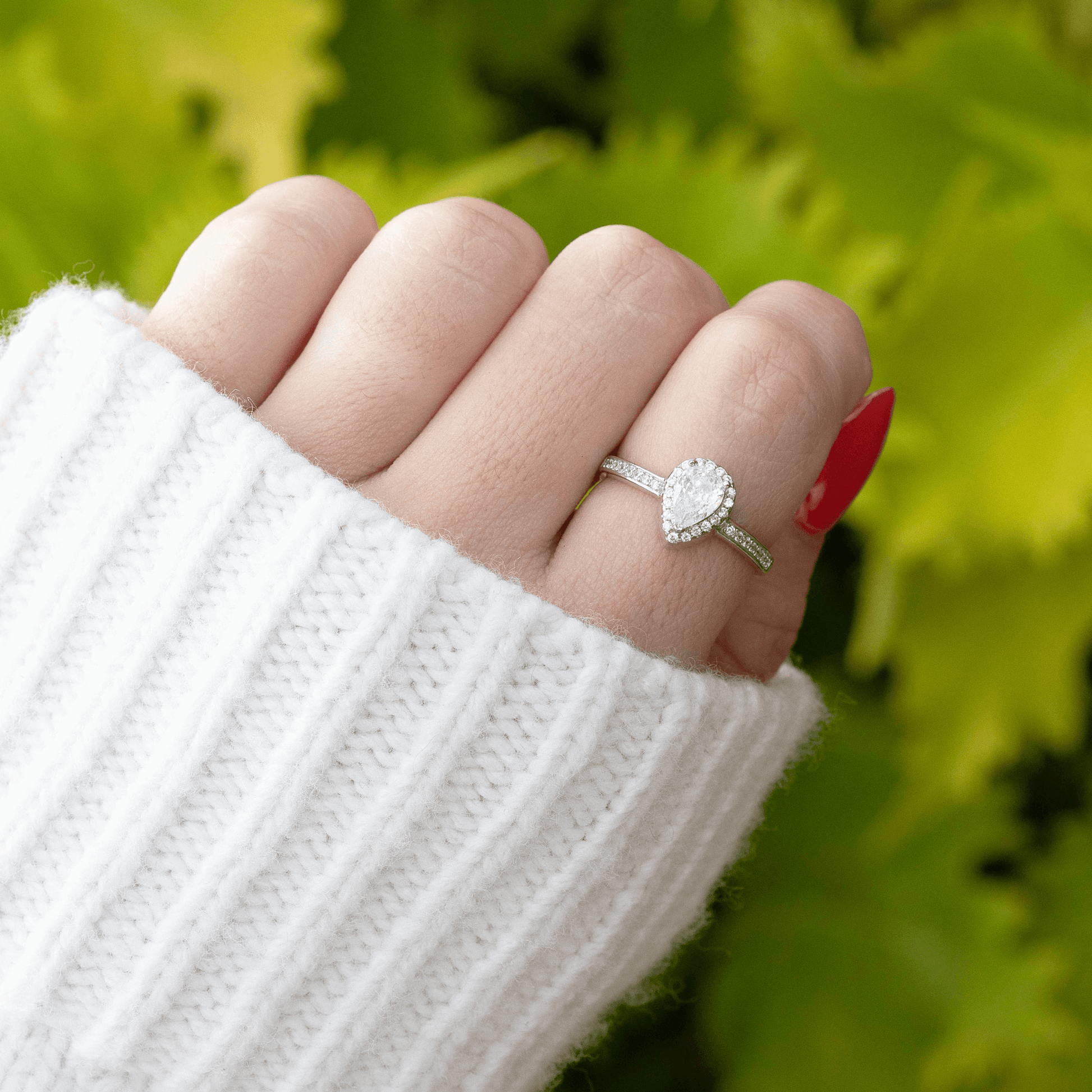 Urn Ring Teardrop From Heaven