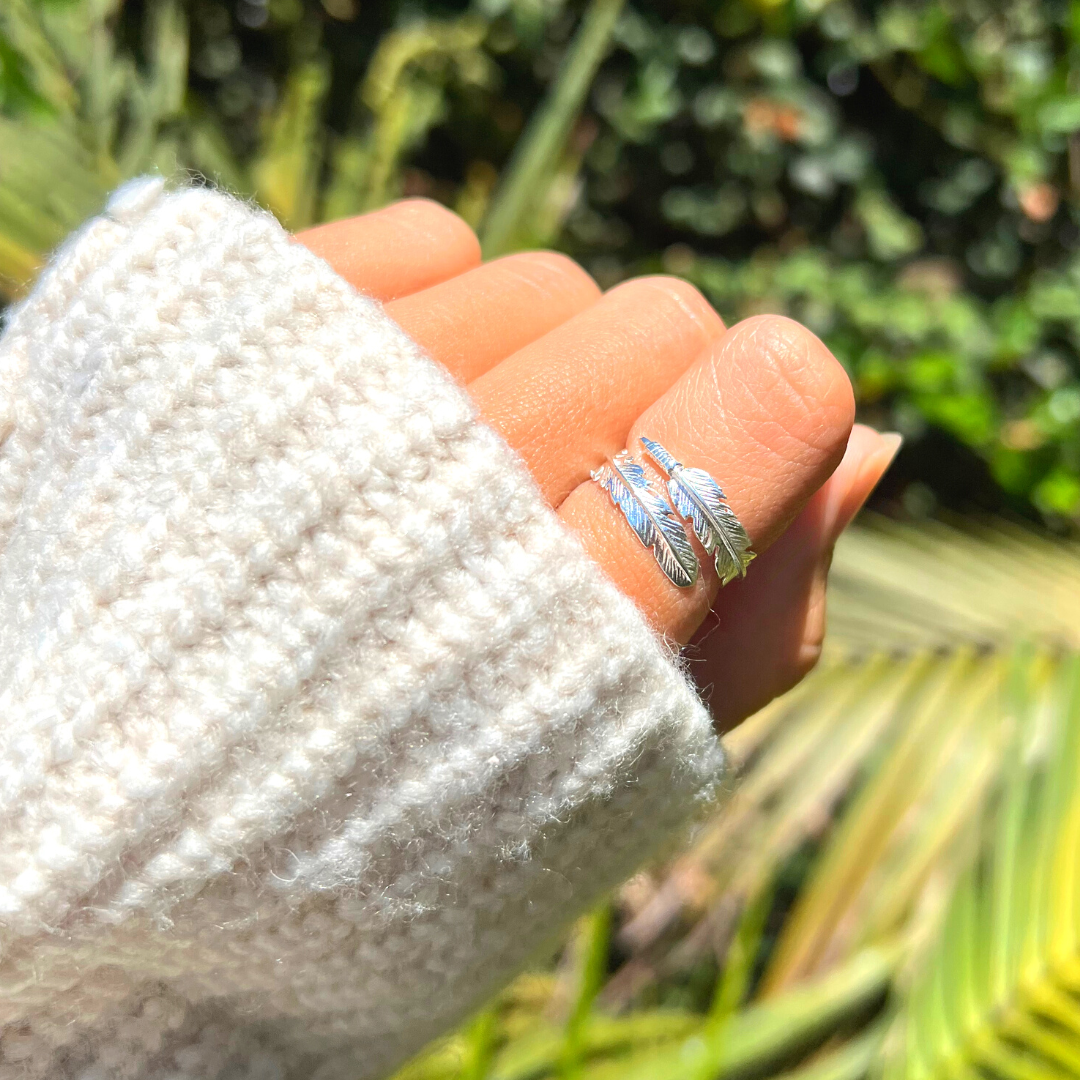Angel Feather Ring