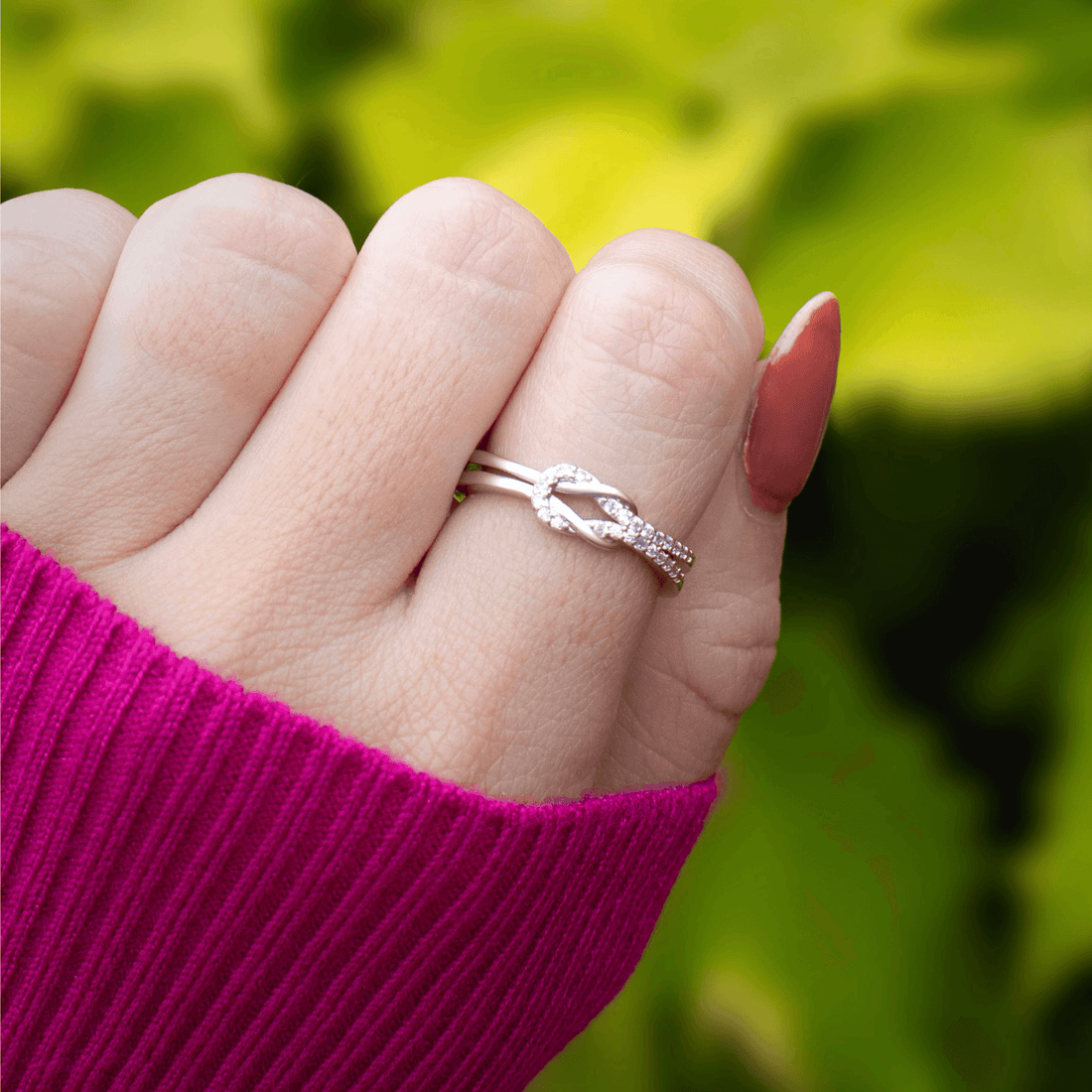 Knot Ring Forever Linked