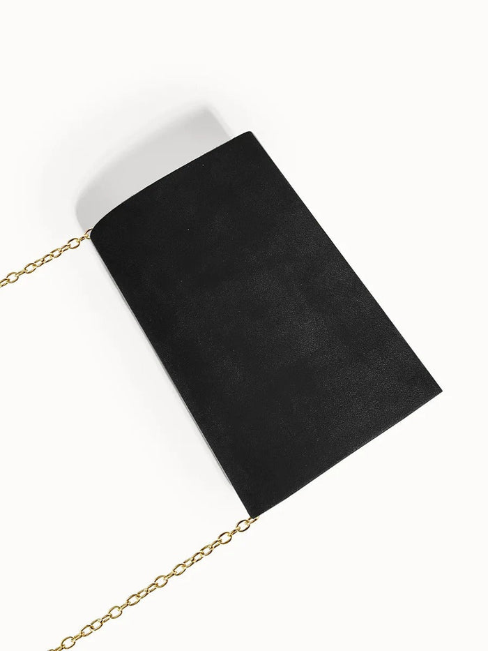 Winnie Suede Velvet Envelope Clutch