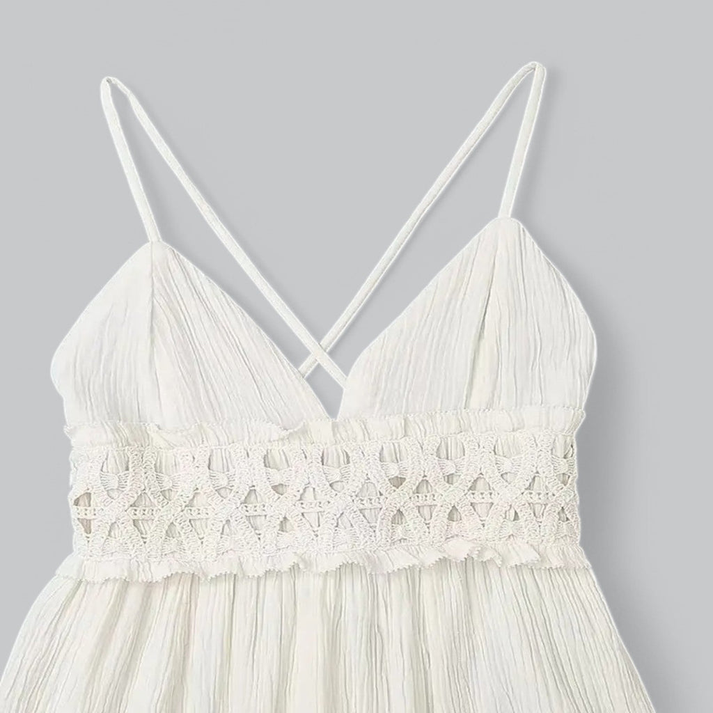 Grace | The Devyne V-Neck Backless Dress