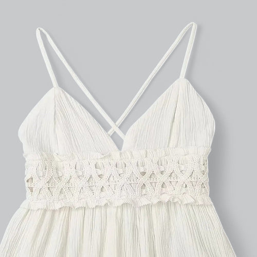 Grace | The Devyne V-Neck Backless Dress