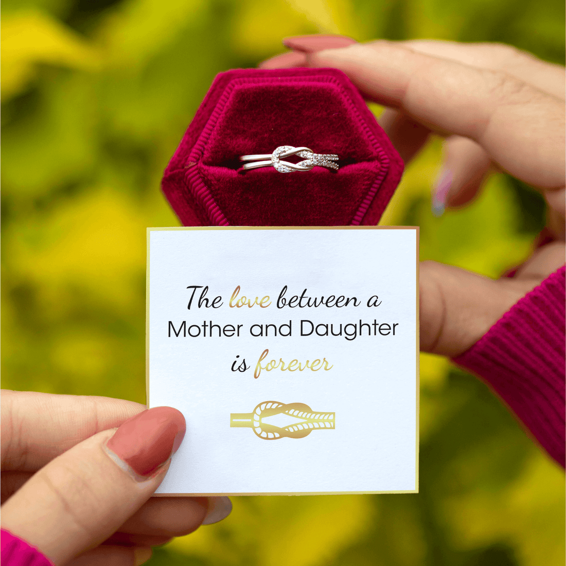 Knot Ring Forever Linked