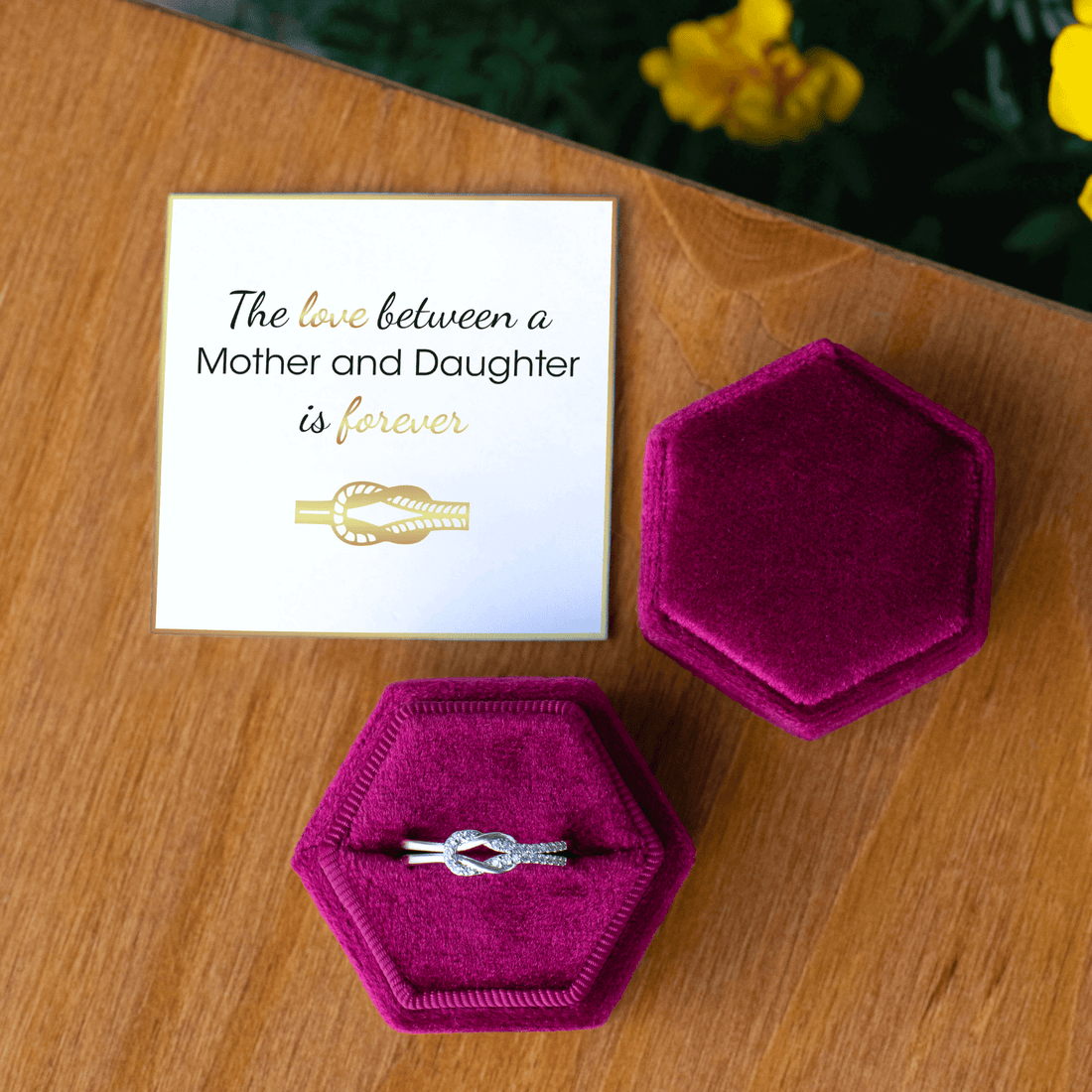 Knot Ring Forever Linked