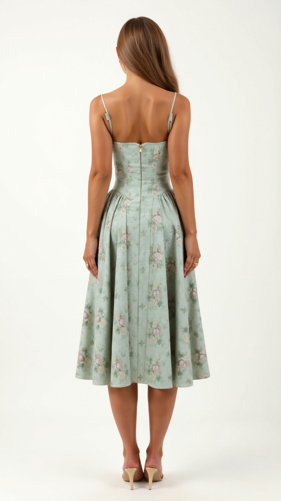 Soraya | Corset Midi Dress-Dresses-Urban Devyne-Urban Devyne