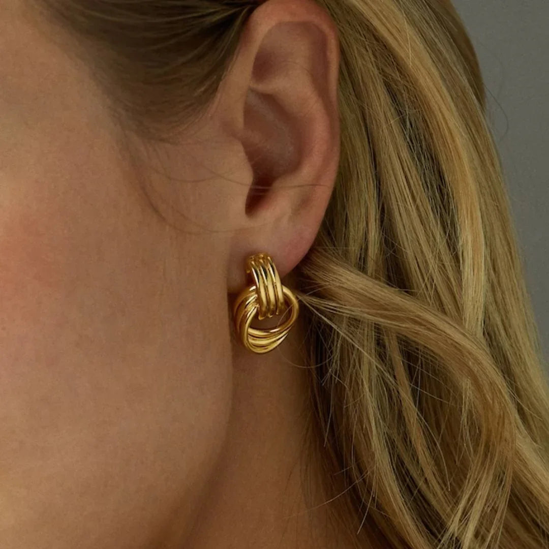 Layered Hoop Earrings