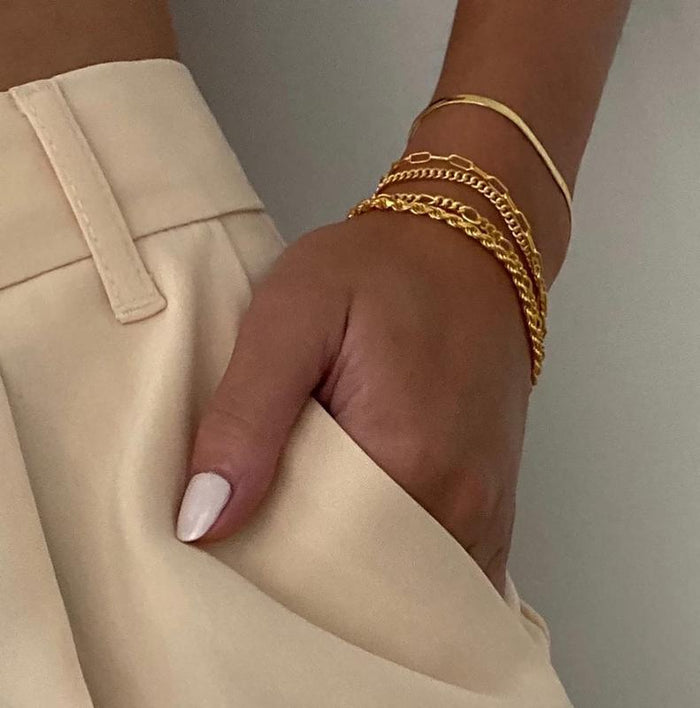 Evie 5pc Classic Bracelets Stack