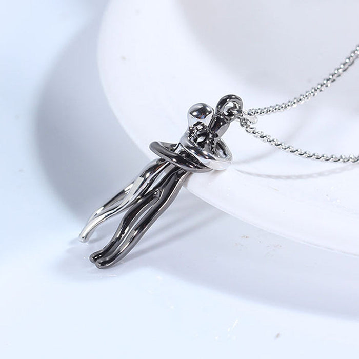 Lisa - Cherished Hug Pendant Necklace