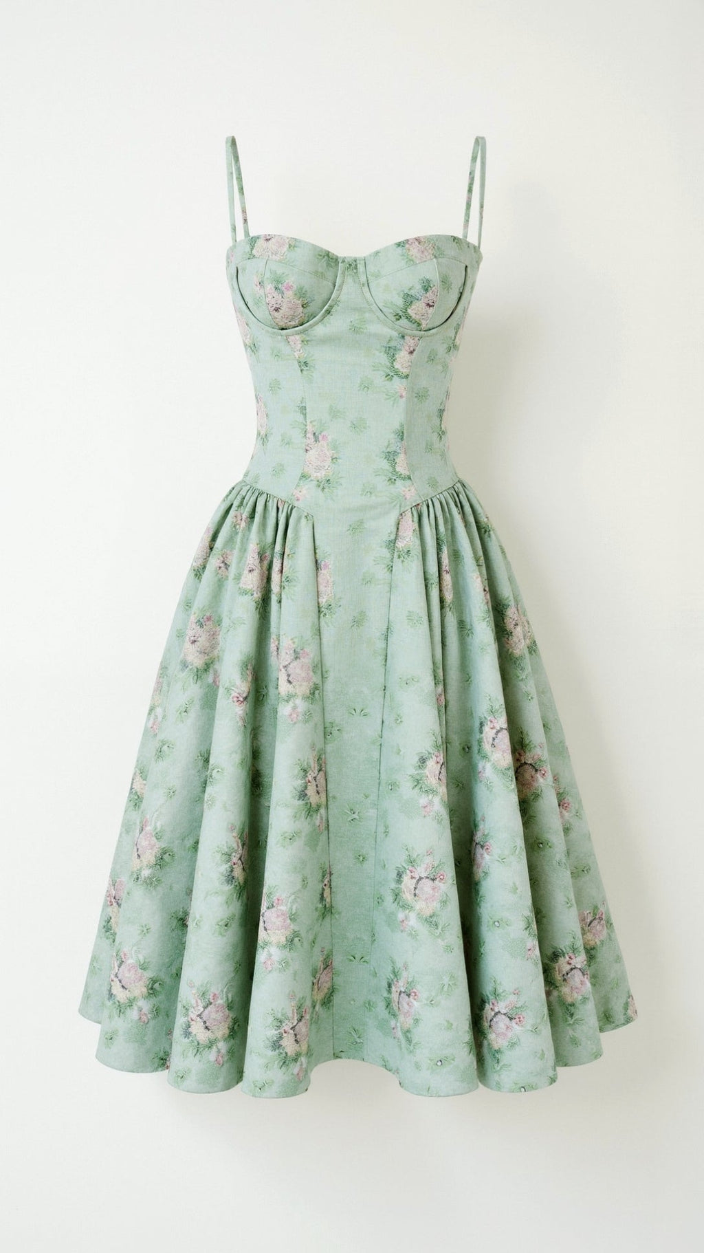 Soraya | Corset Midi Dress
