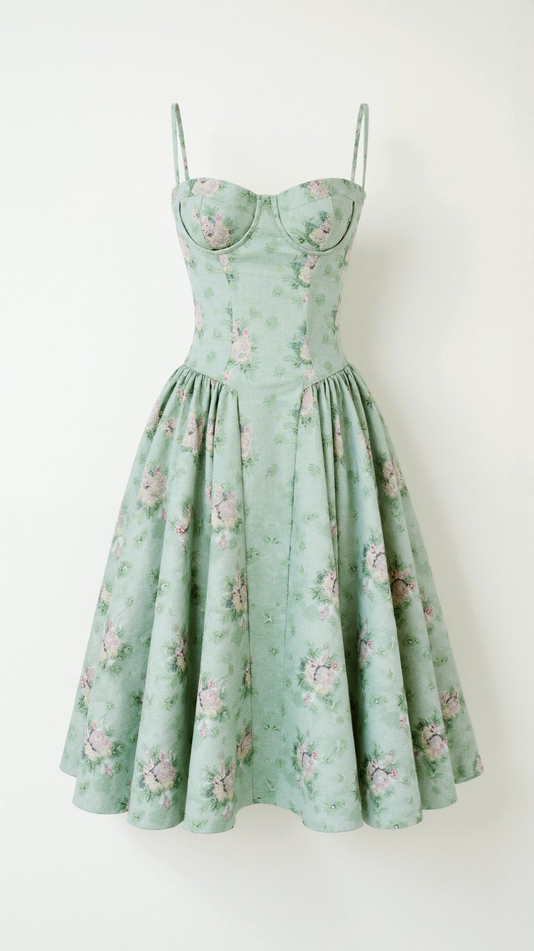 Soraya | Corset Midi Dress
