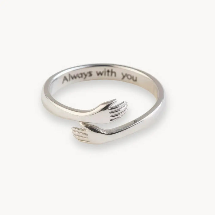Hug Ring for Our Precious Granddaughter