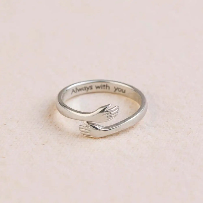 Hug Ring for Our Precious Granddaughter