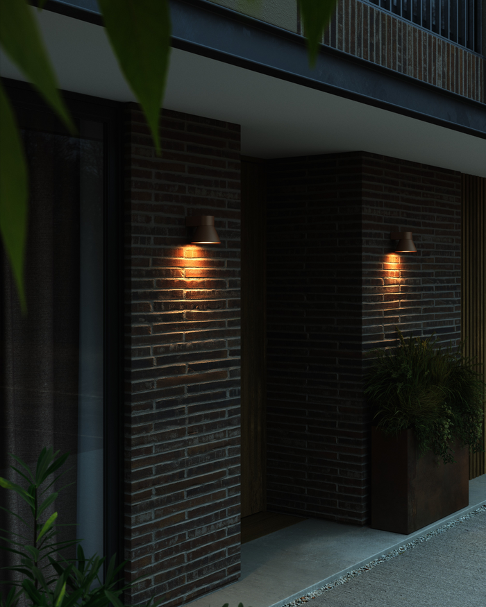 Apex Modern Cone Wall Light