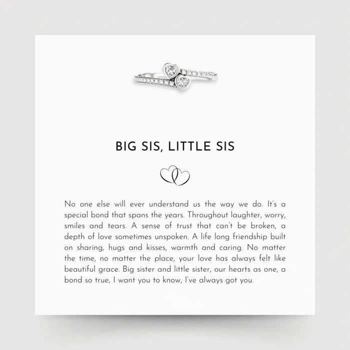 Forever Love Ring for My Sister