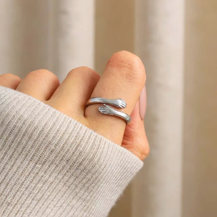 Hug Ring for Our Precious Granddaughter