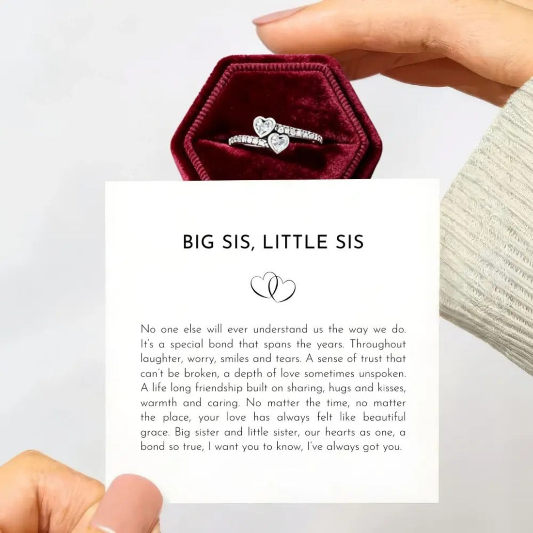 Forever Love Ring for My Sister