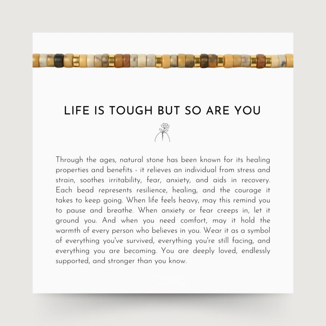 Tough But So Are You Bracelet