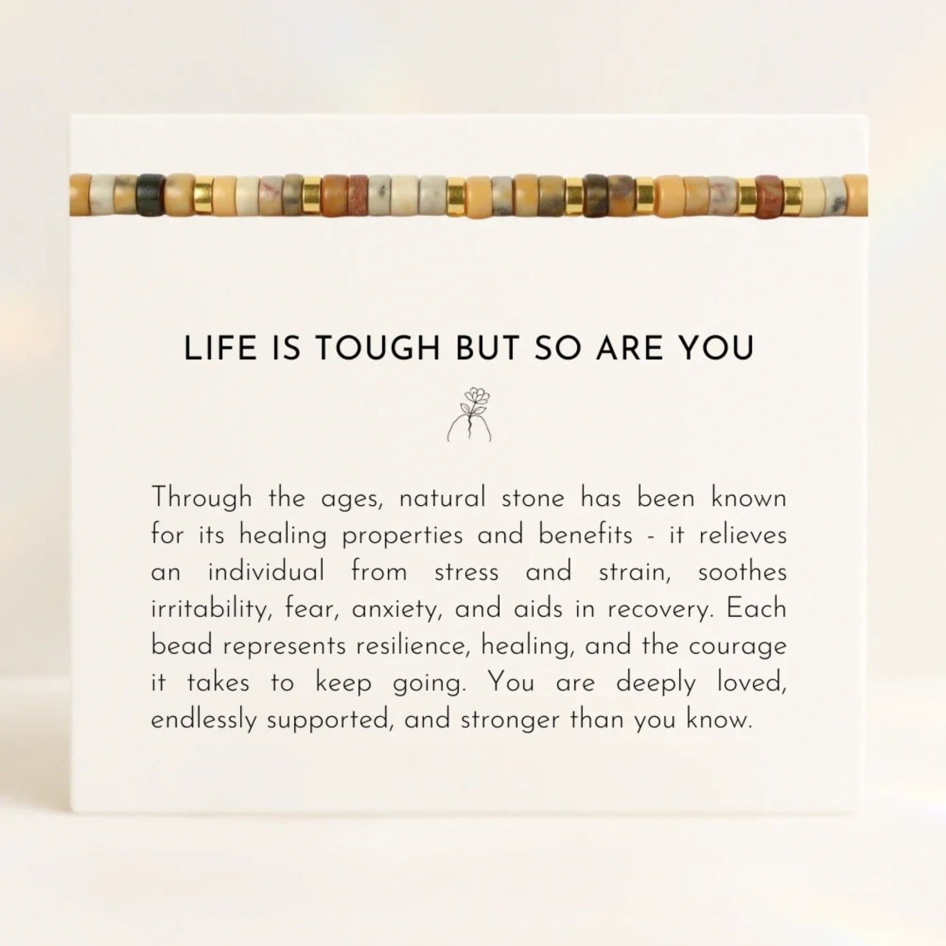 Tough But So Are You Bracelet