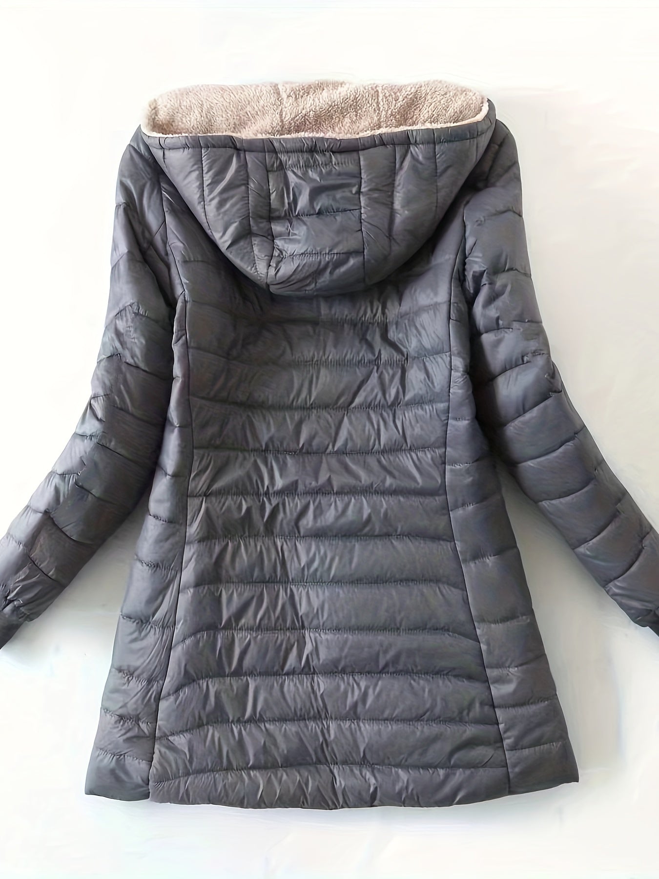 Long Casual Puffer Winter Coat for Women